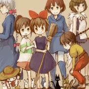 Les filles de Miyazaki