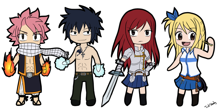 _natsu__gray__erza_and_lucy_chibies__by_twilishady-d5bme3h